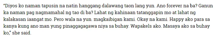 ‘Tanggap ko naman kung ano siya’ Kakai Bautista's statement involving Aaron Villena sparked intrigues ‘Tanggap ko naman kung ano siya’ Kakai Bautista's statement involving Aaron Villena sparked intrigues