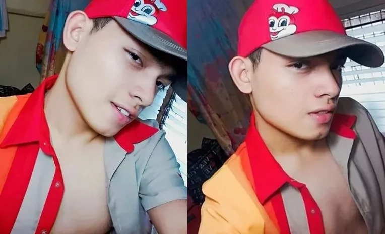 "Sa Jollibee, Bida Ang Gwapo".. Another Crew Is Going Viral "Sa Jollibee, Bida Ang Gwapo".. Another Crew Is Going Viral
