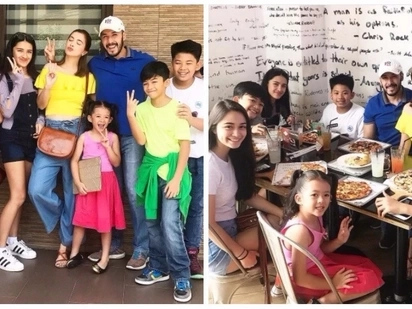 Happy family sila! Sunshine Cruz shares how her daughters love to bond with Macky Mathay's children