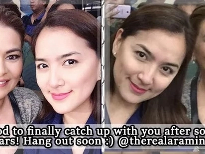 Ara Mina, Aiko Melendez kiss and make-up after longtime rift