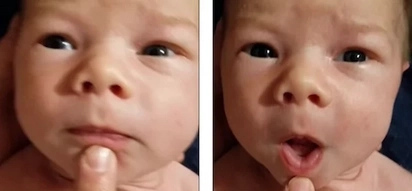 Hilarious! Watch as baby sings Christmas carol in a baritone voice