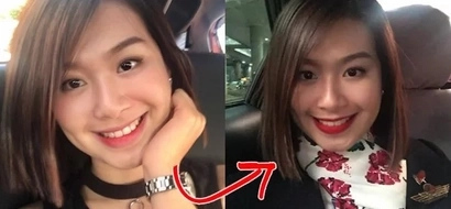 Passenger fell in love with the FA. Have we found "baby", Philippine Airlines' prettiest flight attendant?