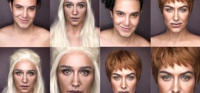 The many faced man! Paolo Ballestros' magnificent Game of Thrones makeup transformations are spot on