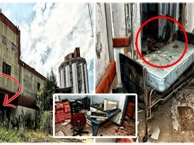 This hospital closed 10 years ago & no interested buyers were ever found. Recently a family went into the hospital & noticed some mysterious activity!