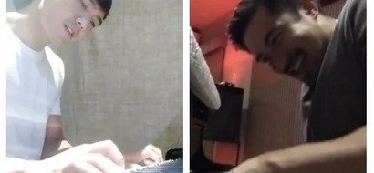Who played it better? Robi Domingo and Luis Manzano cover 'Out of My League' on the piano