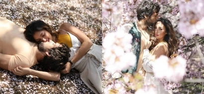 Solenn Heussaff and Nico Bolzico had an intimate moment in Japan
