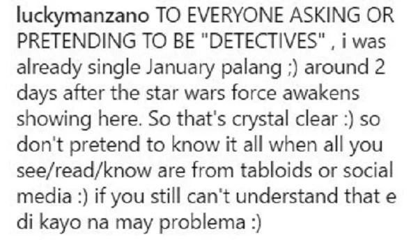 Luis Manzano denies allegations of overlapping girlfriends, slams netizens pretending to be “detectives” on his relationship with J Luis Manzano denies allegations of overlapping girlfriends, slams netizens pretending to be “detectives” on his relationship with J