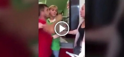 Supermarket Guard Punches Female Shopper In The Face, WATCH What He Gets In Return