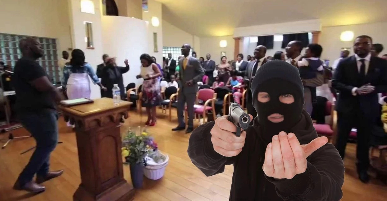 Prayer turned into nightmare! Armed robbers steal money from congregation