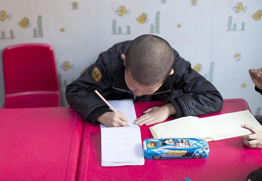 Heartbroken boy, 9, has lived at his nursery for YEARS Heartbroken boy, 9, has lived at his nursery for YEARS