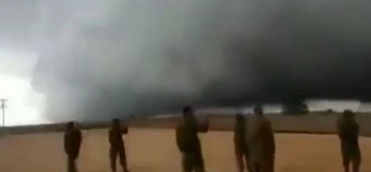 Israel Hopes This Storm Cloud Of Dust And Rain Between Israel And ISIS Is Divine Intervention