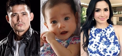 Adorable baby Isabella turns 4 months old! Does she look like daddy Robin or mommy Mariel?