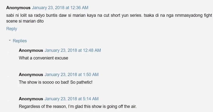 Kinang ni Marian naglaho na? Netizens call Marian Rivera's TV series 'Super Flop' which is now on its last week Kinang ni Marian naglaho na? Netizens call Marian Rivera's TV series 'Super Flop' which is now on its last week