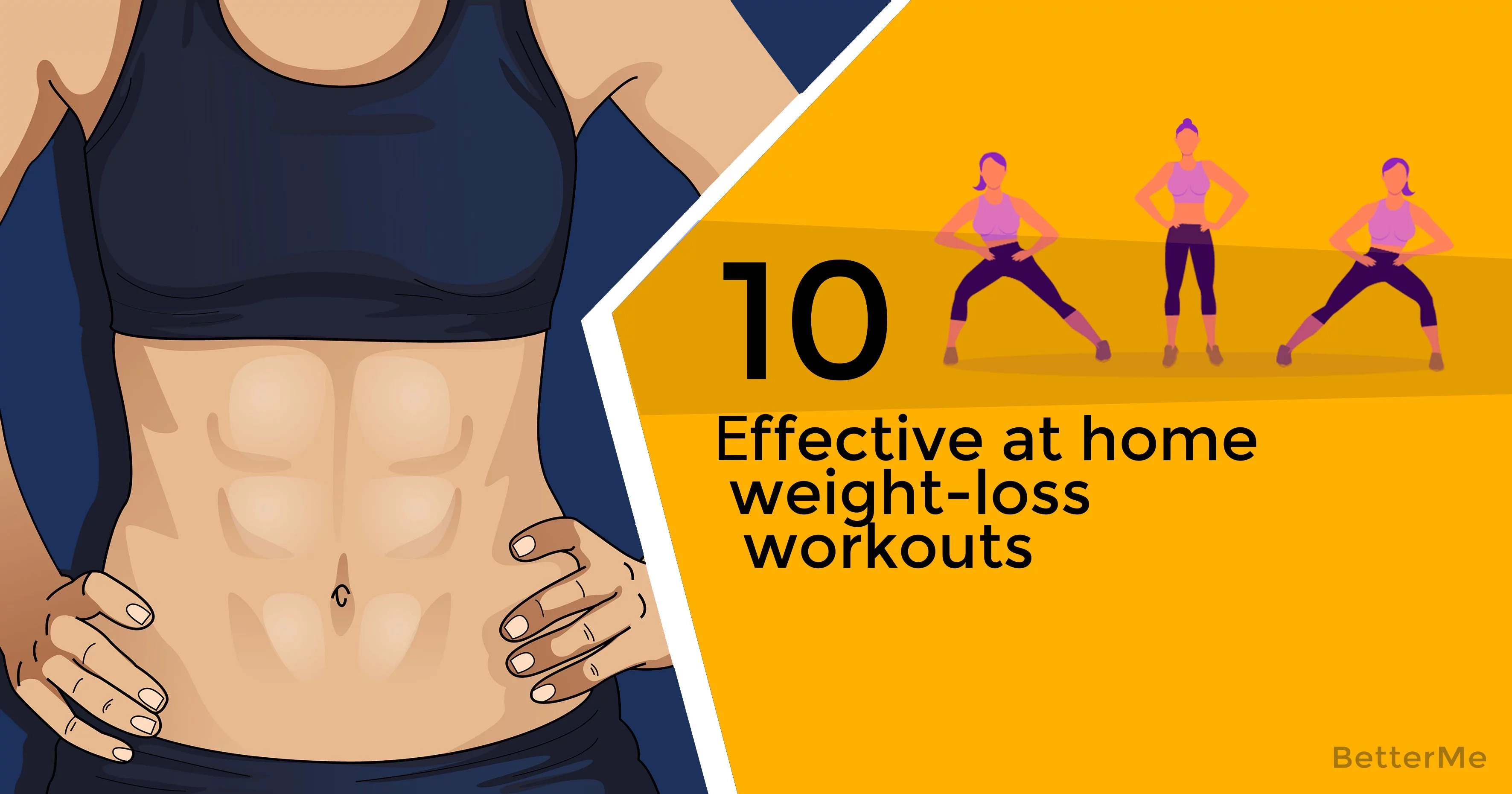 10 effective at home weight-loss workouts