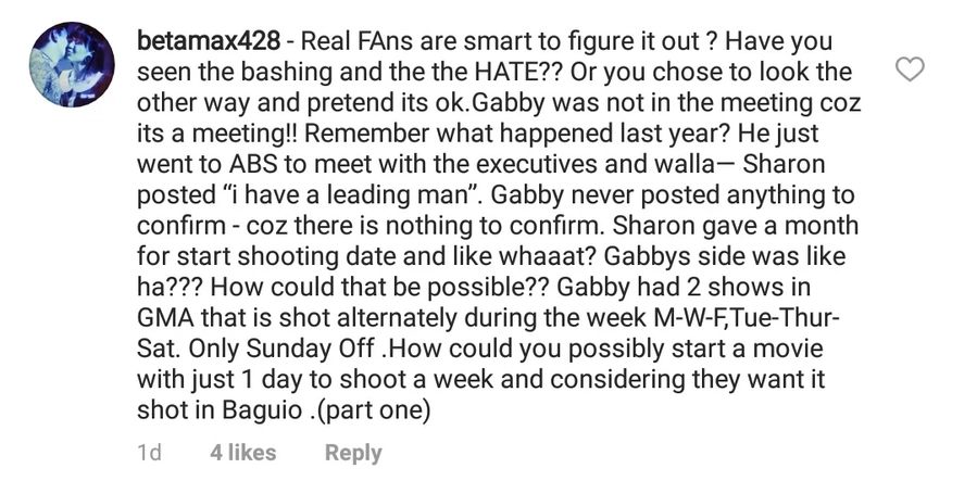 Galit na galit talaga si Mega! Sharon Cuneta defends herself from supporters of Gabby Concepcion who accused her of being a liar Galit na galit talaga si Mega! Sharon Cuneta defends herself from supporters of Gabby Concepcion who accused her of being a liar