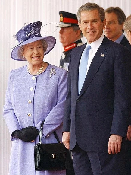 Photos of Queen Elizabeth meeting 11 US presidents