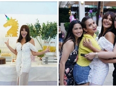 Natupad na ang pangarap niya! Iza Calzado celebrates her birthday with a kiddie-themed party