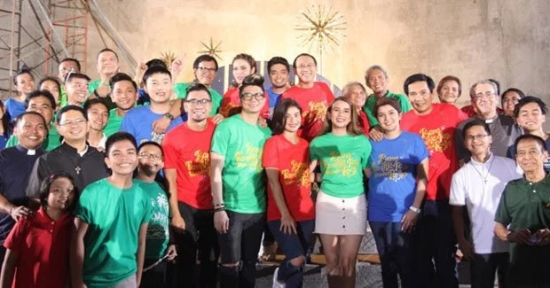 Kapamilya stars join ABS-CBN 2016 station ID Kapamilya stars join ABS-CBN 2016 station ID