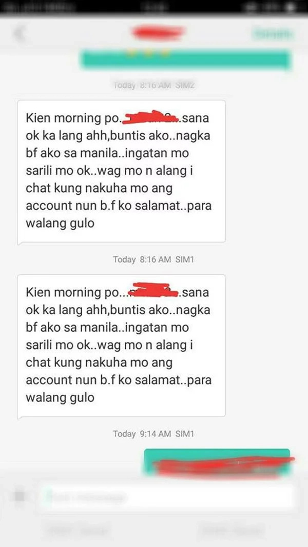 Filipino seaman disgusted after girlfriend tells him she got pregnant by another Filipino seaman disgusted after girlfriend tells him she got pregnant by another