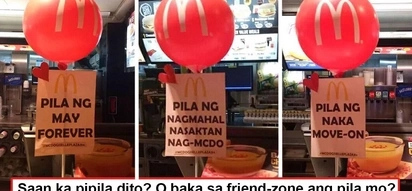 Relate na relate sa puso! Viral McDonald's Valentine's Day gimmick nails the 5 kinds of 'hearts' during V-Day