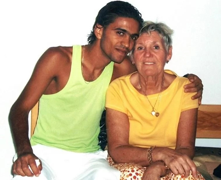 Rafaa, 21 and his new wife Dorothy, 70 Rafaa, 21 and his new wife Dorothy, 70