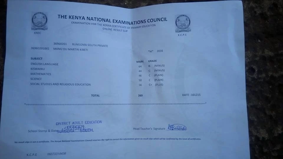 50-year-old KCPE candidate needs help to join form one 50-year-old KCPE candidate needs help to join form one