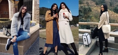 Kylie Verzosa makes work look enjoyable as she tours around Japan, including Disneyland