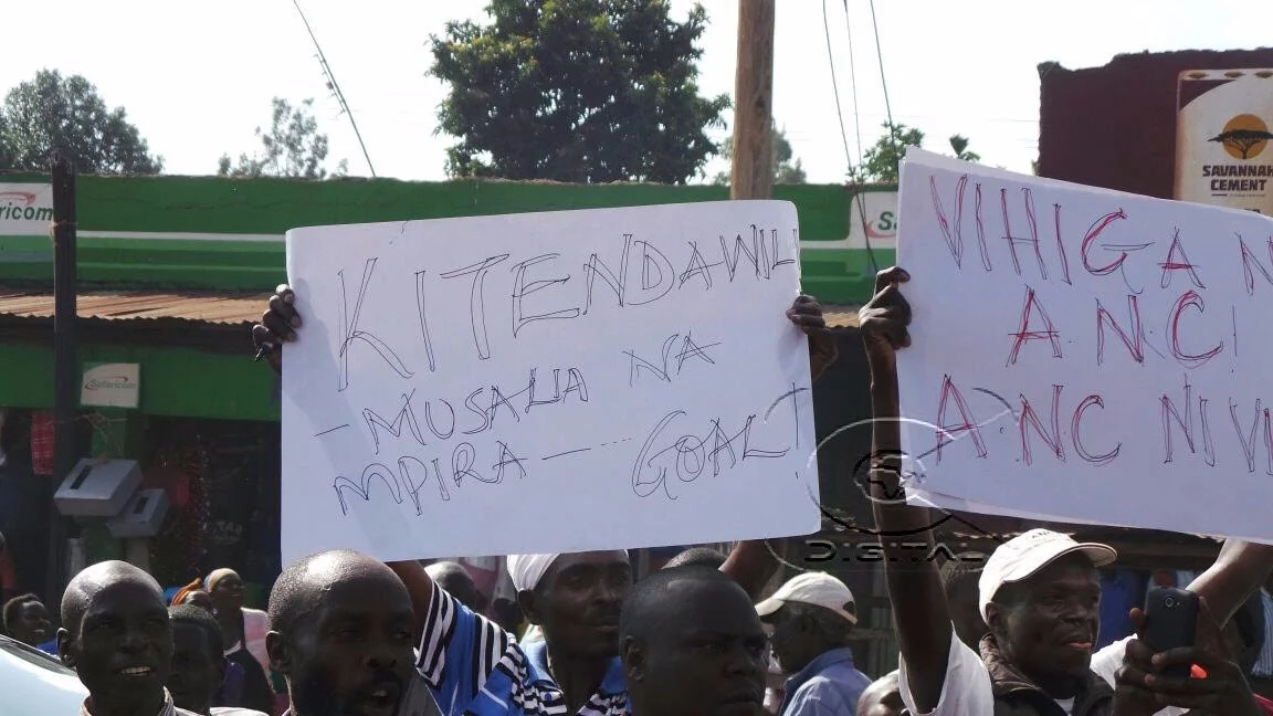 Musalia Mudavadi supporters stun Raila Odinga in Vihiga