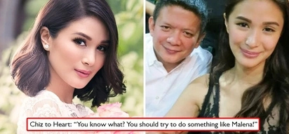 Okay lang si senador? Heart Evangelista reveals husband Chiz Escudero dreams of her to star in a steamy film just like 'Malena'