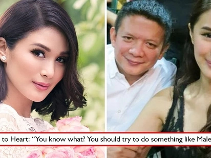 Okay lang si senador? Heart Evangelista reveals husband Chiz Escudero dreams of her to star in a steamy film just like 'Malena'