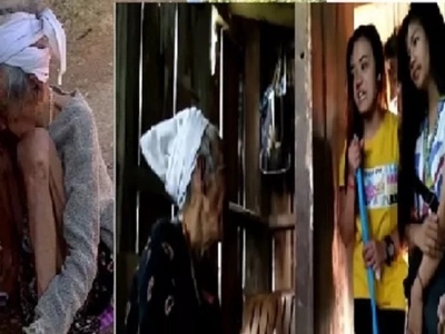 Youth group visits this poor lola's home with her epileptic grandchild and the view will depress the cr^p out of you