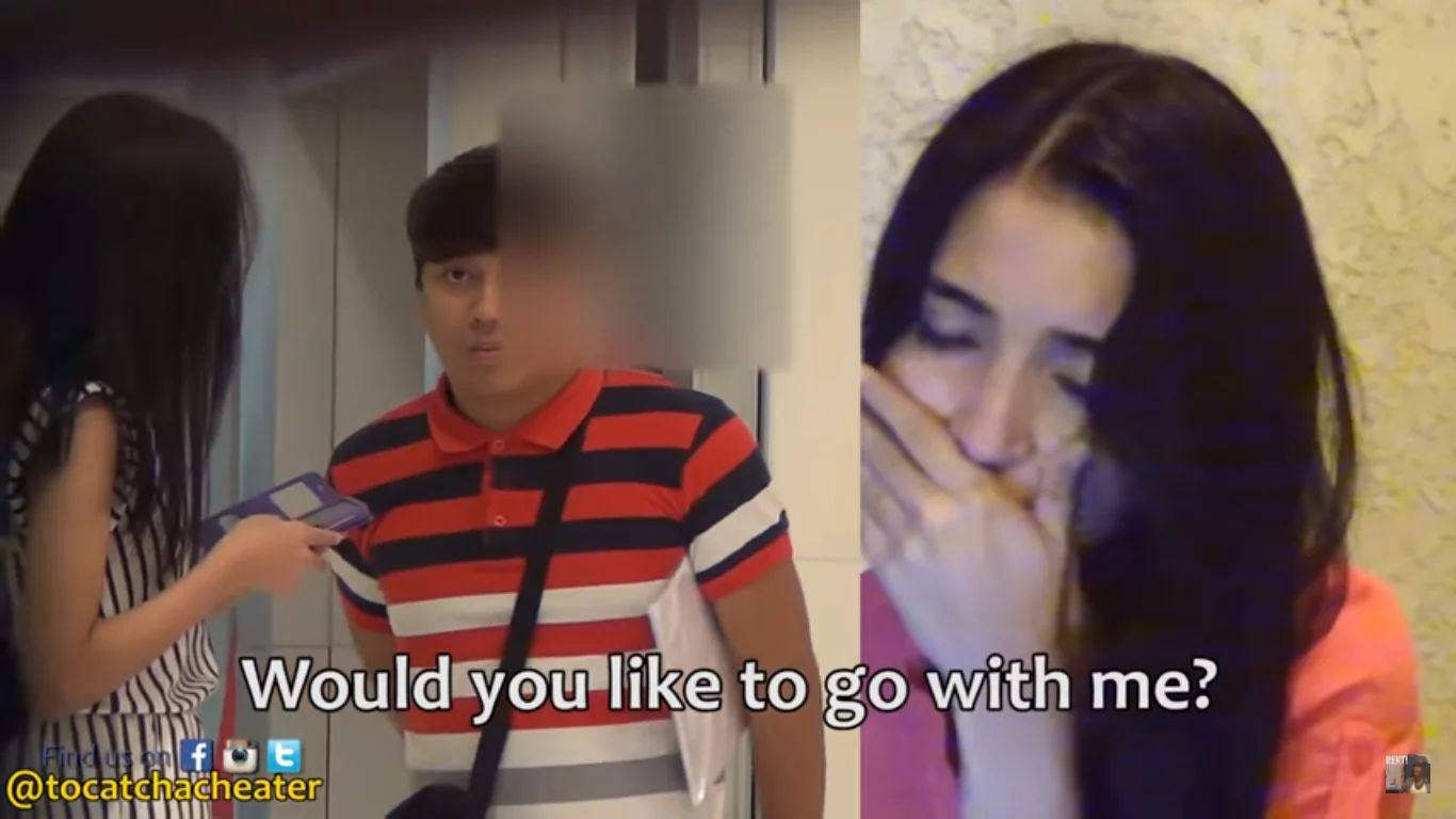 She wasn't expecting that from him! She wasn't expecting that from him!