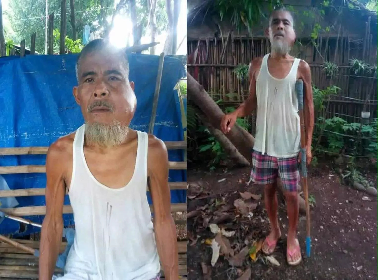 Netizen asks help for sick old man Netizen asks help for sick old man