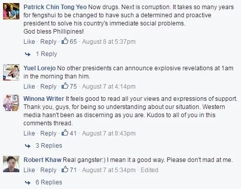 Singaporeans supportive of Duterte’s methods Singaporeans supportive of Duterte’s methods
