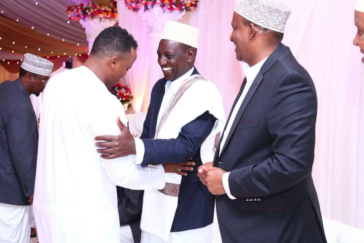 DP Ruto attends the colourful wedding of Aden Duale's brother