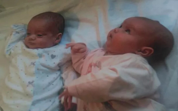 Miracle twin sisters born 87 days apart, and who doctors said would not survive, report to school Miracle twin sisters born 87 days apart, and who doctors said would not survive, report to school