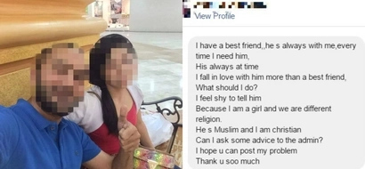 I'm in love with my bestfriend but he's a Muslim and I'm a Christian. Should I tell him how I feel?