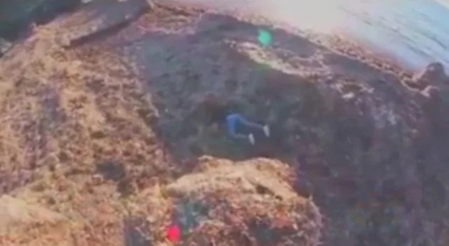 Man PUSHES girlfriend off cliff in shocking clip that will give your shivers (photos, video)