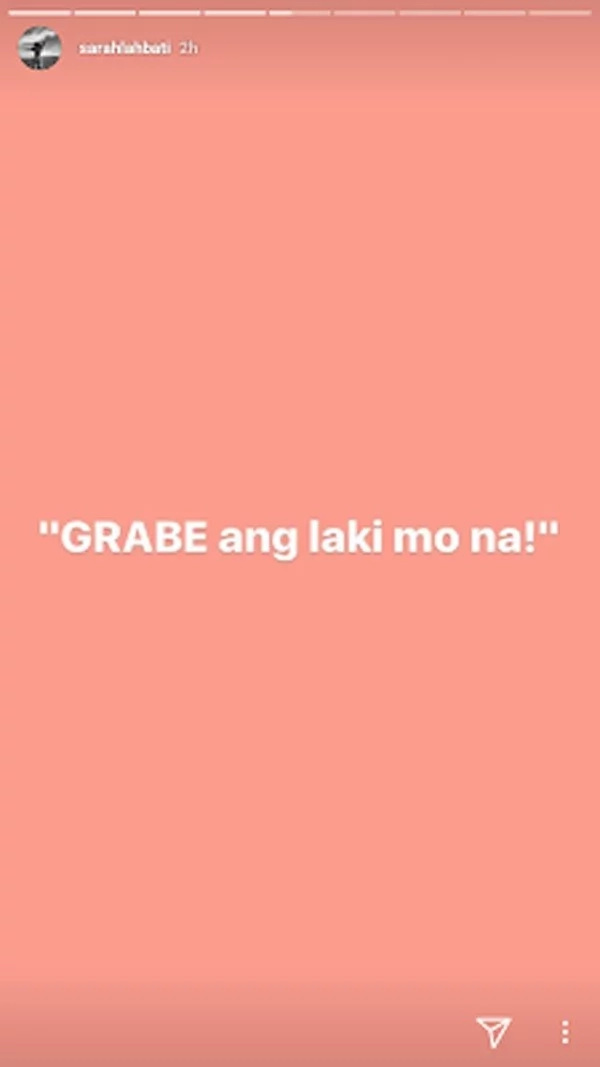 Sarah Lahbati gives responses to comments about pregnancy Sarah Lahbati gives responses to comments about pregnancy