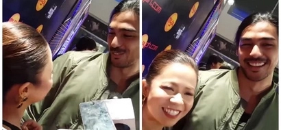 Sweet pair Kiray Celis and hottie Kirst Viray were asked if they are in a relationship and their stares just say it all