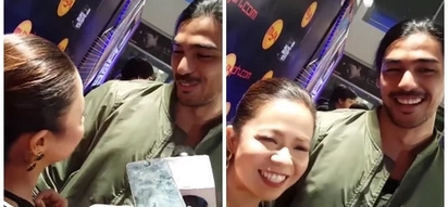 Sweet pair Kiray Celis and hottie Kirst Viray were asked if they are in a relationship and their stares just say it all