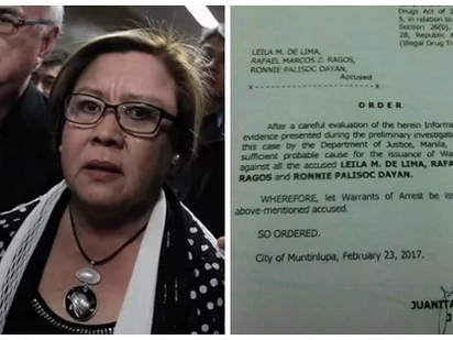 'Laban Leila' - People heard shouting as CIDG serving arrest of Sen. De Lima ushers her into the waiting van to bring her to Camp Crame