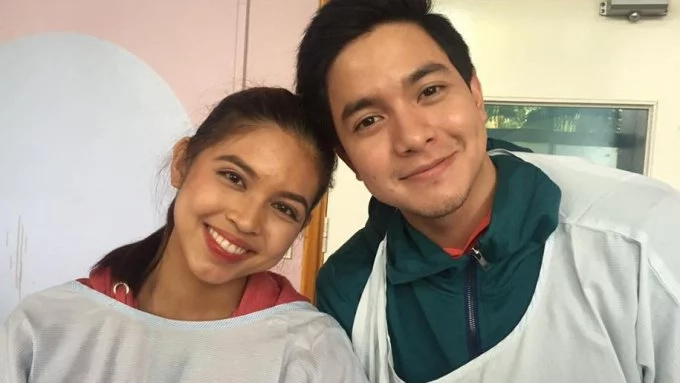 Alden Richards and Maine Mendoza surprised sick fan Alden Richards and Maine Mendoza surprised sick fan
