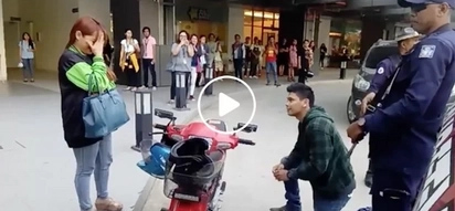 Man was "arrested" for dr*gs but was an ingenious wedding proposal