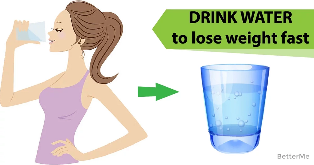 how to lose weight fast just drinking water