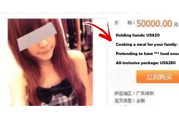 A Woman Advertising Herself As A "Girlfriend For Rent" Caught The Attention Of The Authorities! A Woman Advertising Herself As A "Girlfriend For Rent" Caught The Attention Of The Authorities!