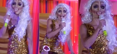 Manginginig ka kakatawa! Funny Miss Gay contestant impersonates Regine Velasquez in viral video