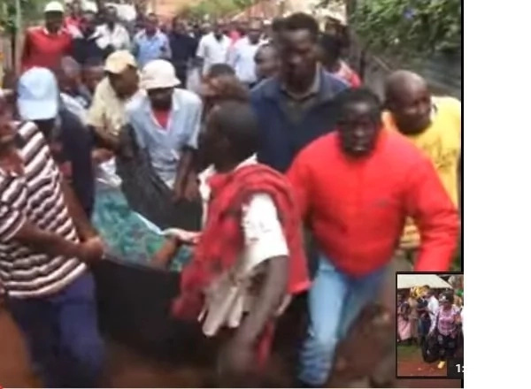 man and woman get stuck while having illicit sex in Kisii (video)