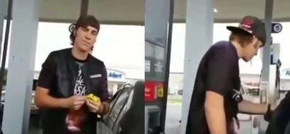 Hilarious Dork Makes Another Dork Take Off His 'Biker' Vest