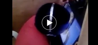 Huli ka! Young man caught literally making out with videos of sexy girls on his computer